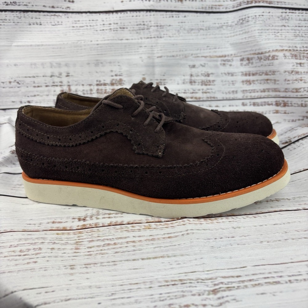 Bellfield 1986 Brown Derby Loafer Men's Shoes UK 9 EU 43 USA 10 - Picture 2 of 10
